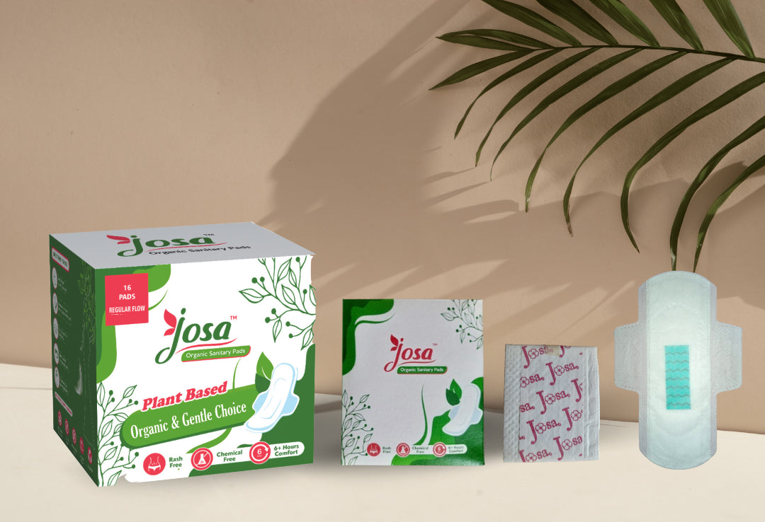 Josa Organic Sanitary Pads - Regular Flow